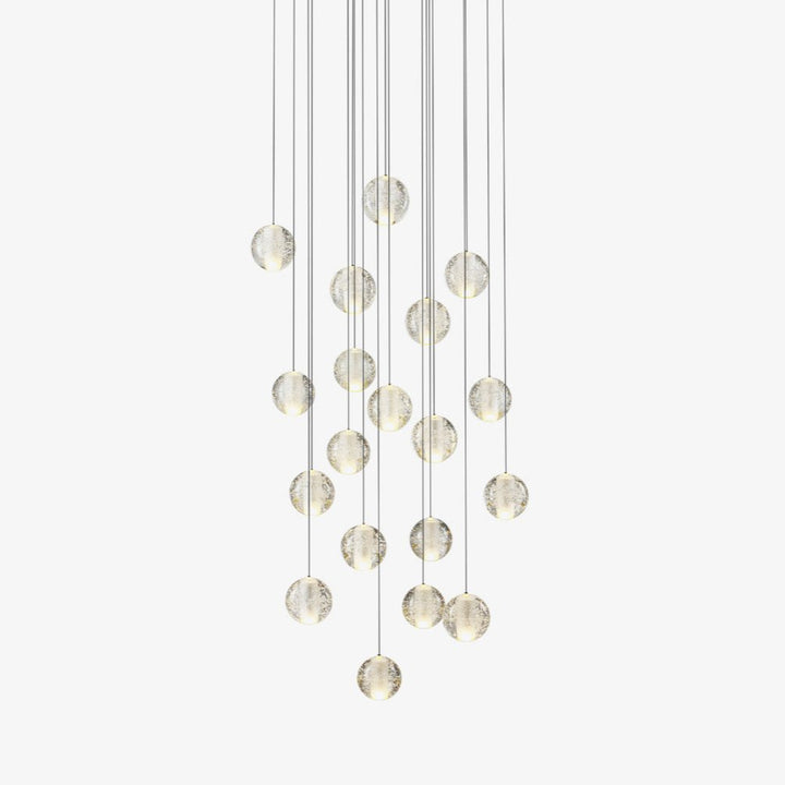 Crystal Bubbles Balls Pendant Lamp - Vakkerlight