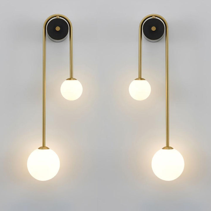 Brass Arc Wall Light - Vakkerlight