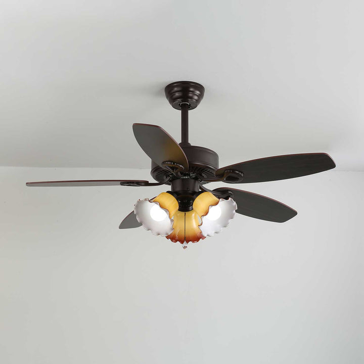 Calantha Bloom Ceiling Fan Light