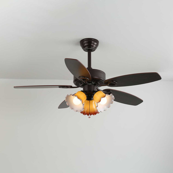 Calantha Bloom Ceiling Fan Light