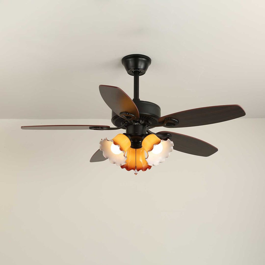 Calantha Bloom Ceiling Fan Light