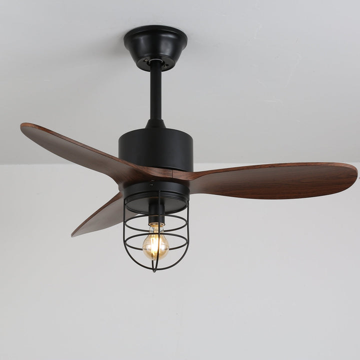 Caldor Industrial Ceiling Fan Light