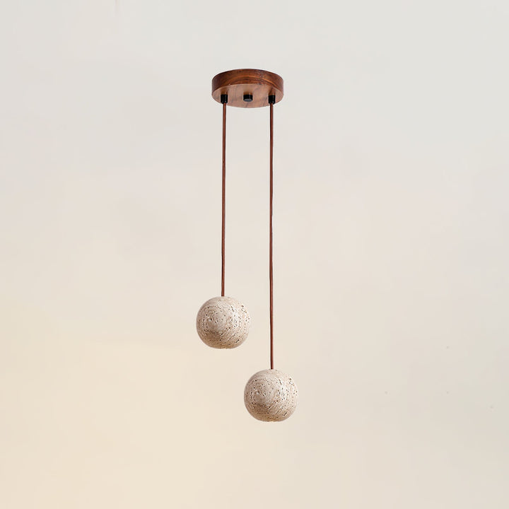 Cassia Travertine Pendant Light