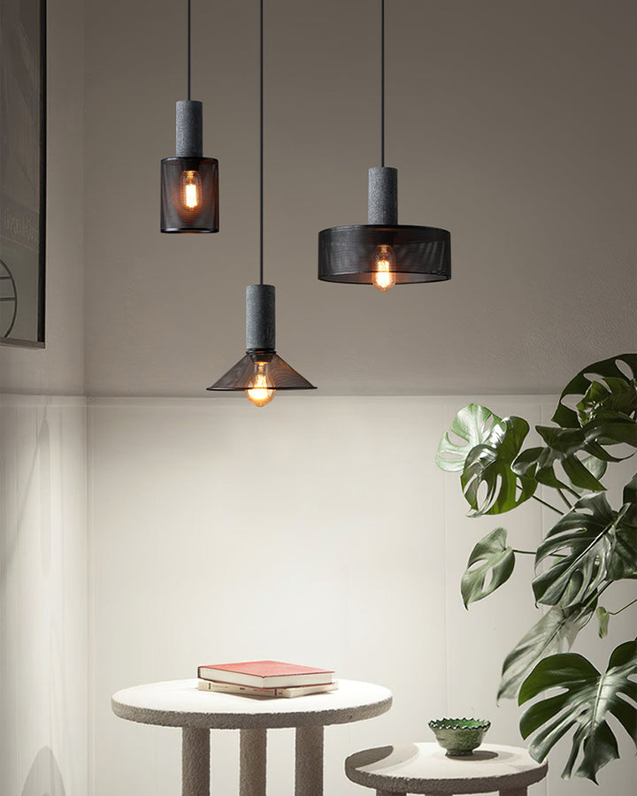 Cement Mesh Pendant Light - Vakkerlight