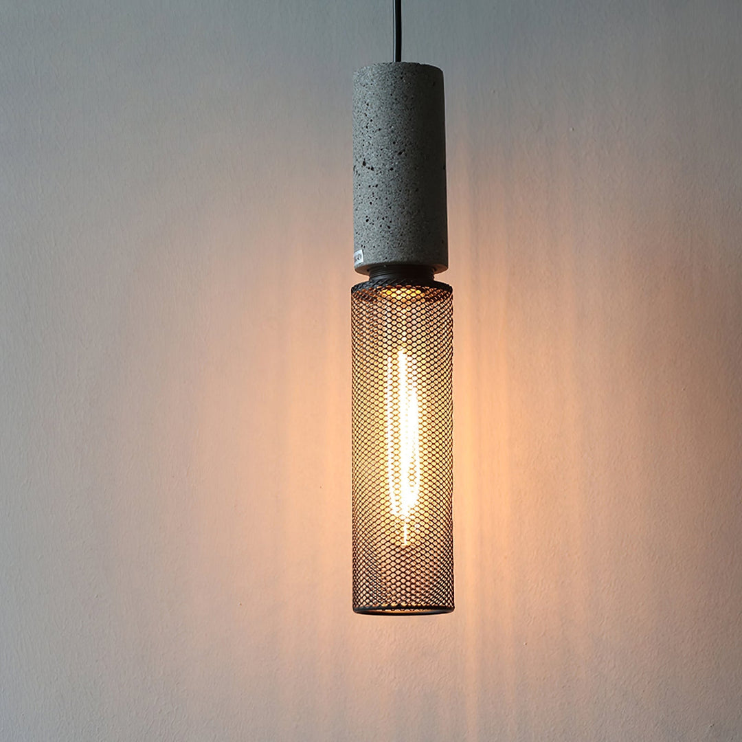 Cement Mesh Pendant Light - Vakkerlight