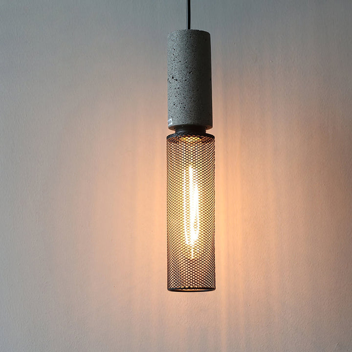 Cement Mesh Pendant Light - Vakkerlight