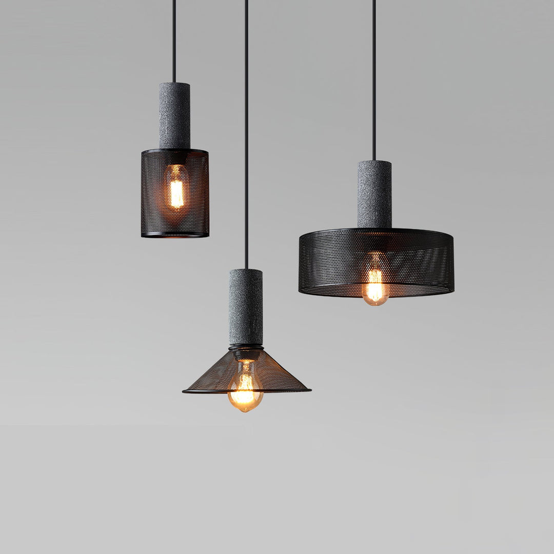 Cement Mesh Pendant Light - Vakkerlight