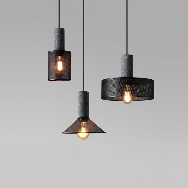 Cement Mesh Pendant Light - Vakkerlight