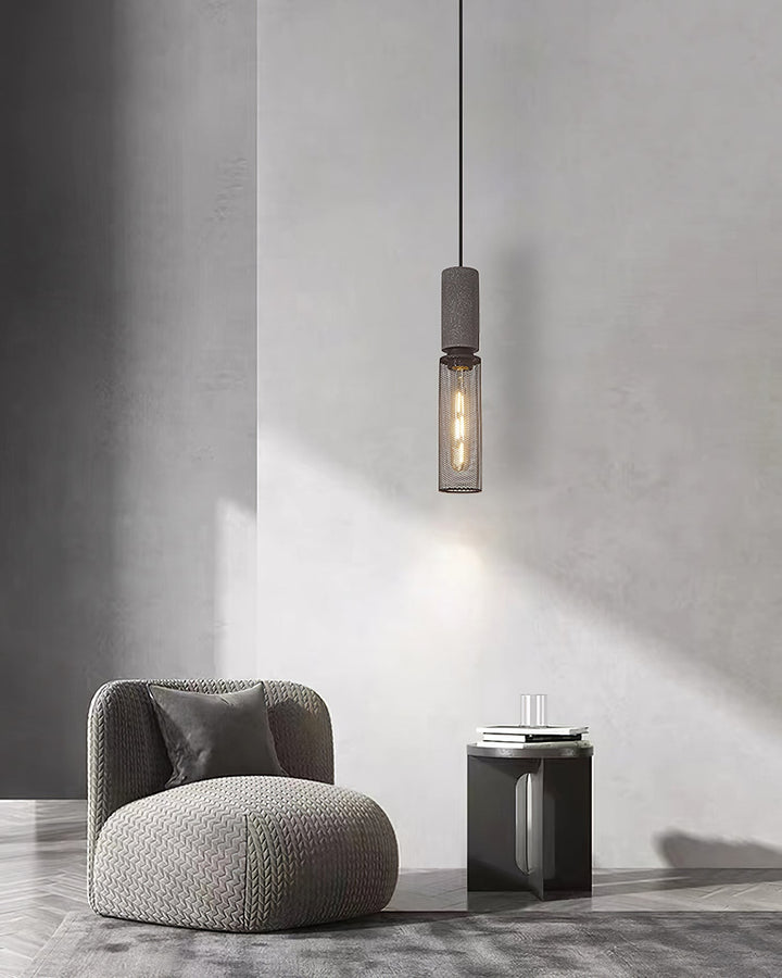 Cement Mesh Pendant Light - Vakkerlight