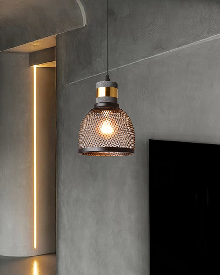 Cement Mesh Pendant Light - Vakkerlight