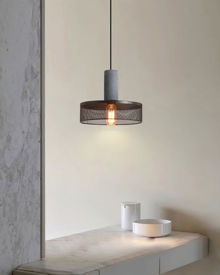 Cement Mesh Pendant Light - Vakkerlight