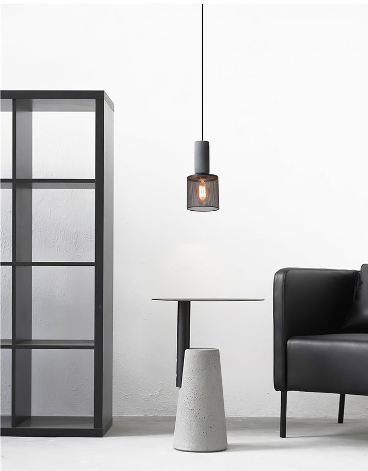 Cement Mesh Pendant Light - Vakkerlight