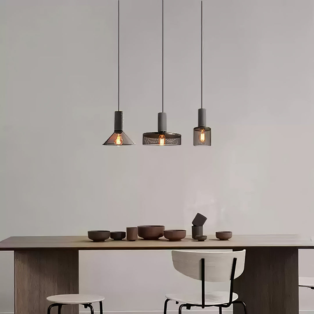 Cement Mesh Pendant Light - Vakkerlight