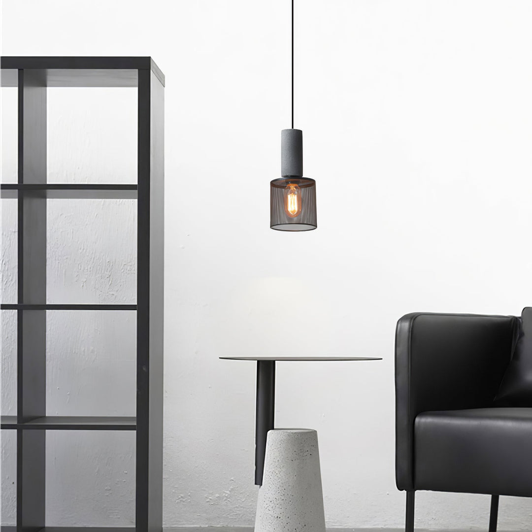 Cement Mesh Pendant Light - Vakkerlight