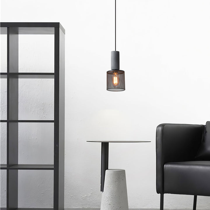 Cement Mesh Pendant Light - Vakkerlight