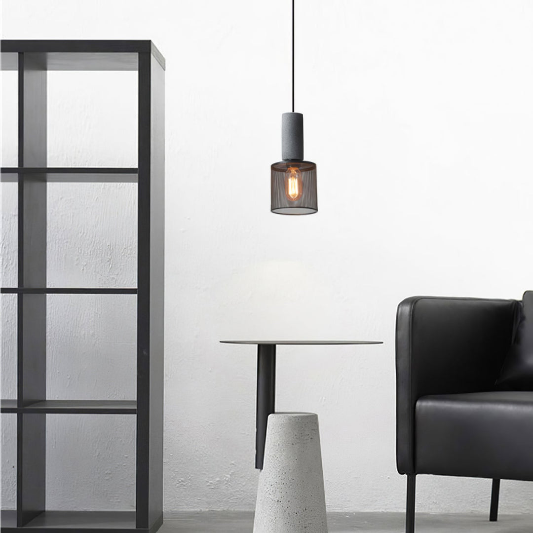 Cement Mesh Pendant Light - Vakkerlight