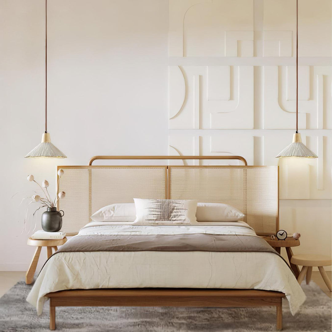 Concrete Pleated Pendant Lamp - Vakkerlight