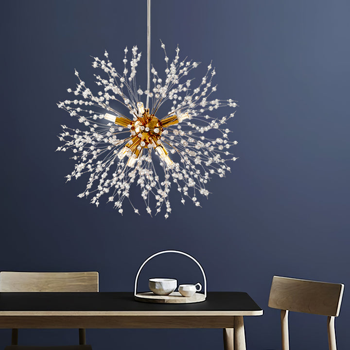 Crystal Dandelion Chandelier - Vakkerlight