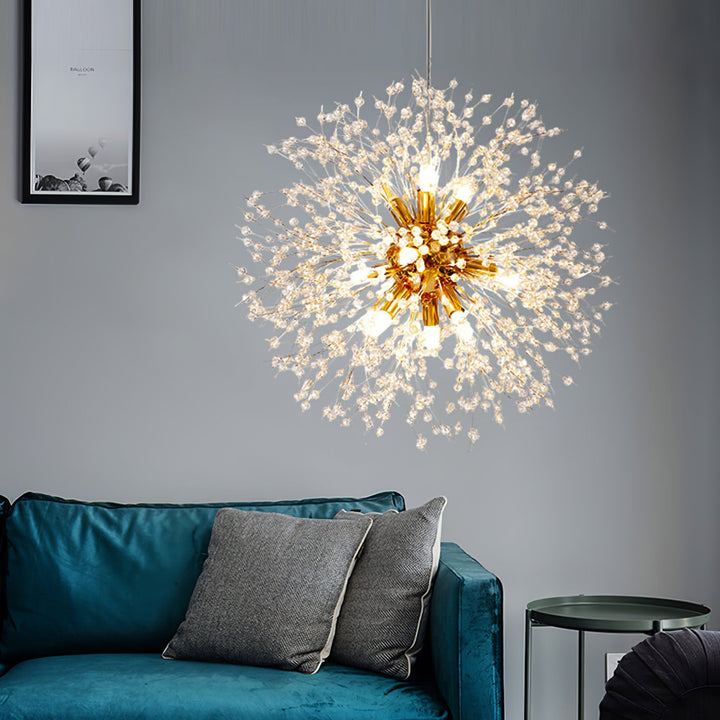 Crystal Dandelion Chandelier - Vakkerlight
