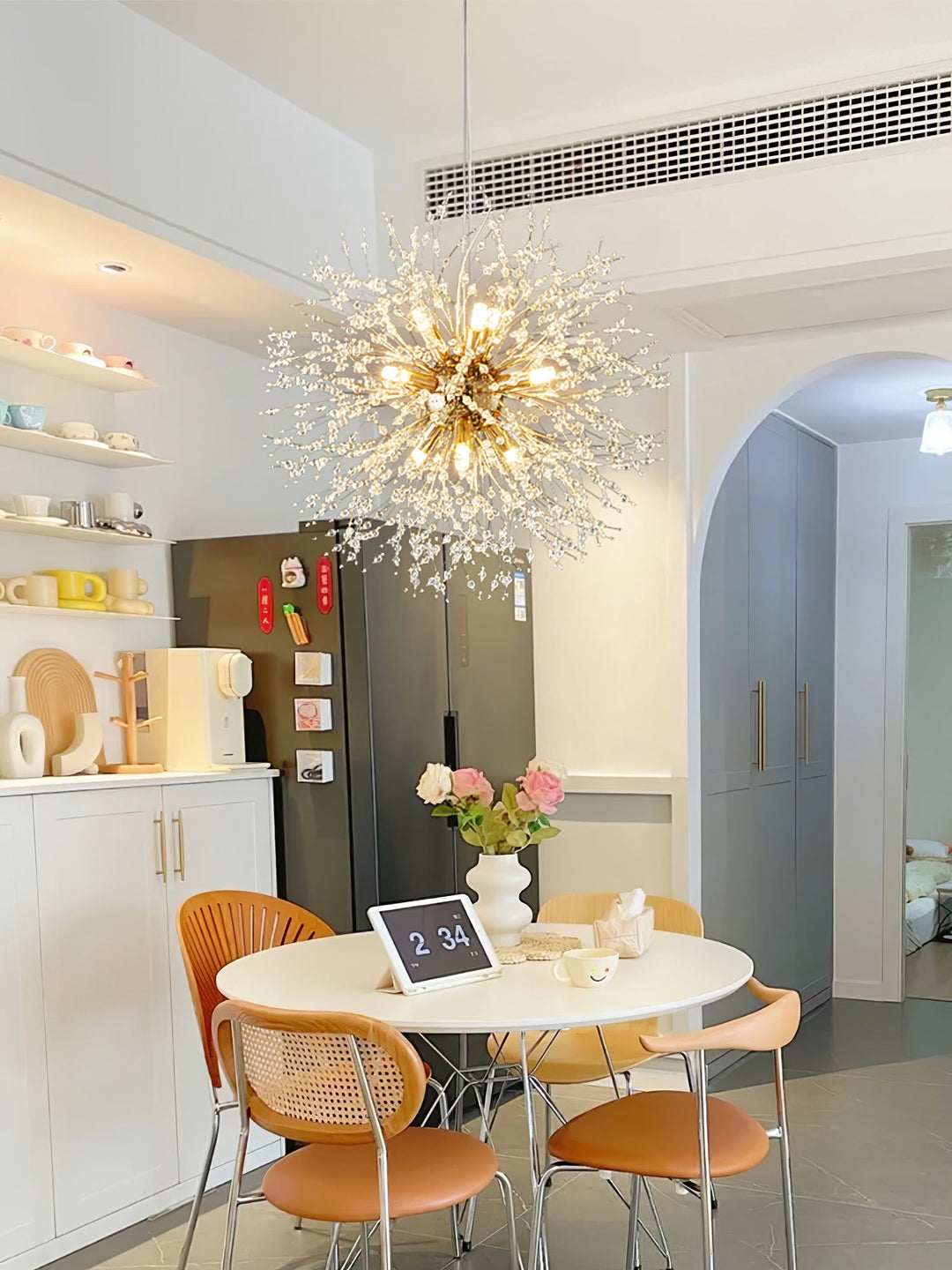 Crystal Dandelion Chandelier - Vakkerlight