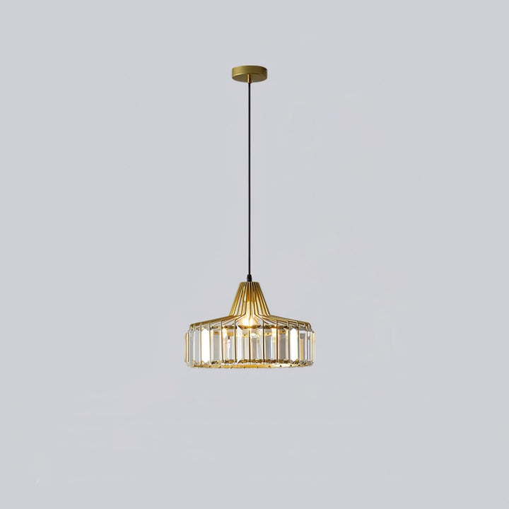 Crystal Drum Pendant Lamp - Vakkerlight