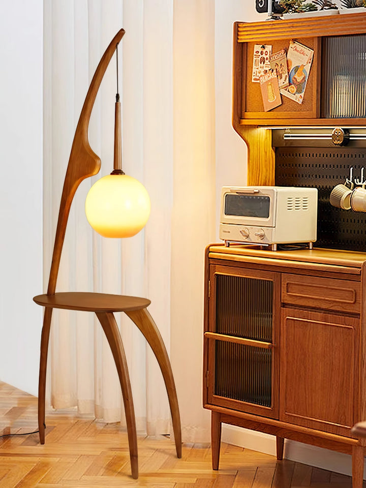 Curved Mantis Arm Floor Lamp - Vakkerlight