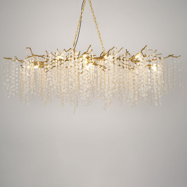 Shiro Noda Crystal Chandelier - Vakkerlight
