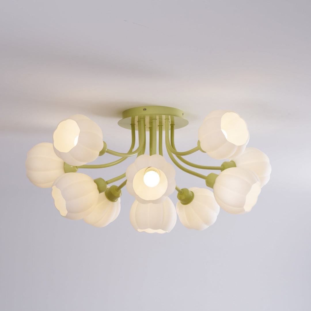 Pumpkin Matcha Ceiling Lamp - Vakkerlight