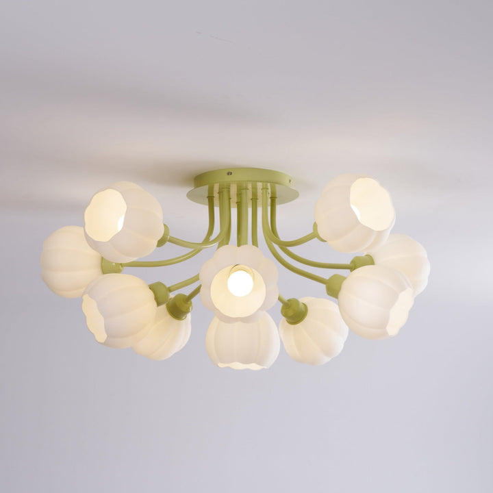 Pumpkin Matcha Ceiling Lamp - Vakkerlight