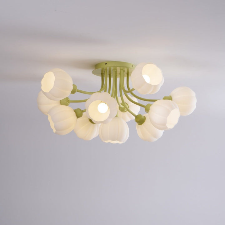 Pumpkin Matcha Ceiling Lamp - Vakkerlight