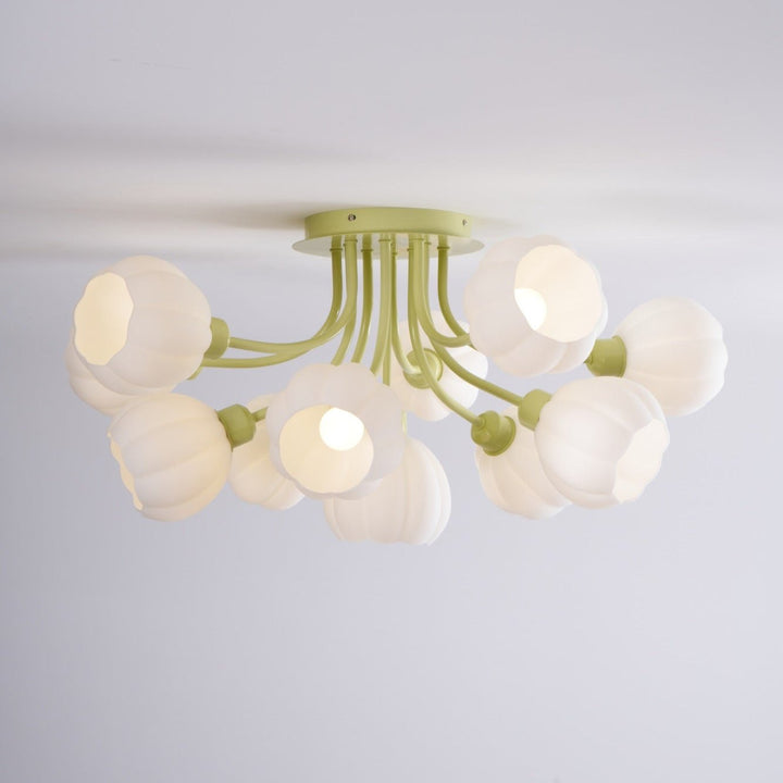 Pumpkin Matcha Ceiling Lamp - Vakkerlight