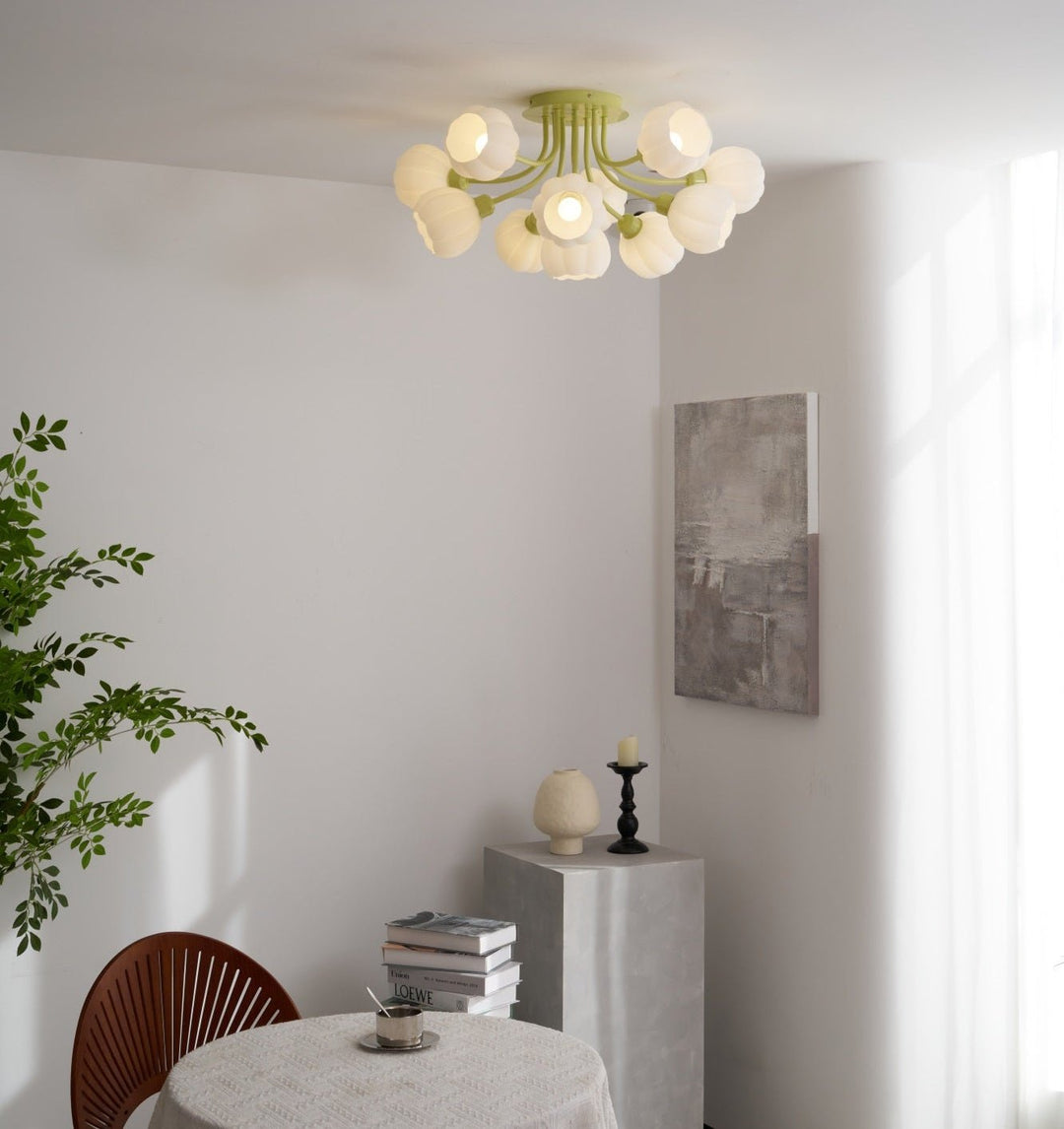 Pumpkin Matcha Ceiling Lamp - Vakkerlight