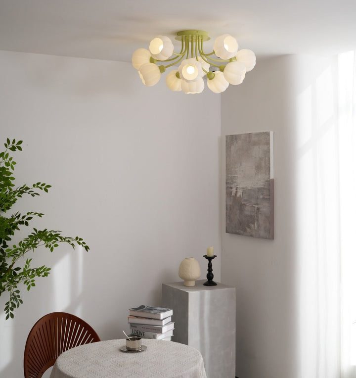 Pumpkin Matcha Ceiling Lamp - Vakkerlight