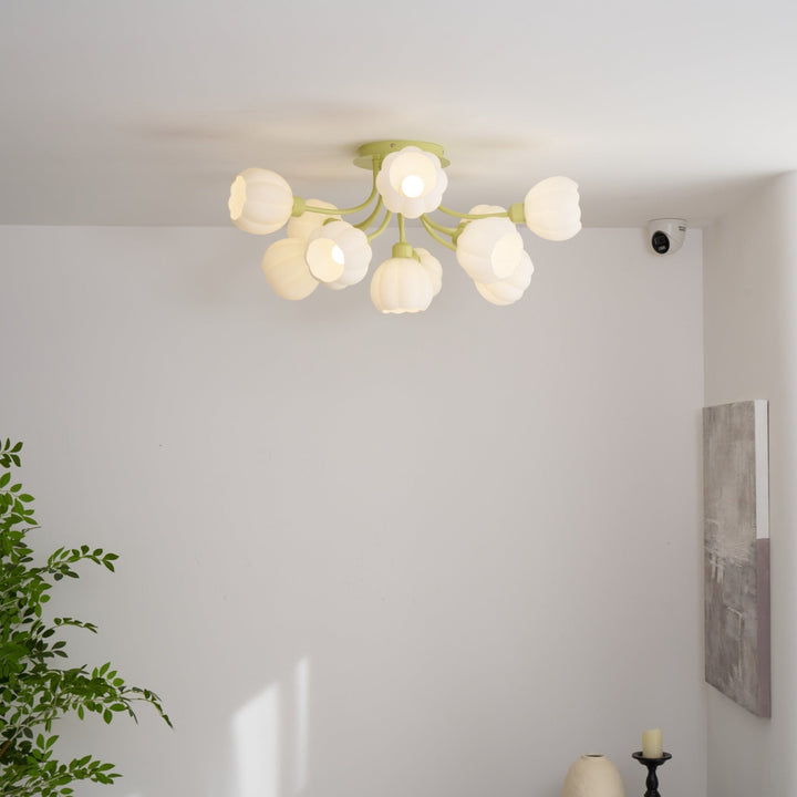 Pumpkin Matcha Ceiling Lamp - Vakkerlight