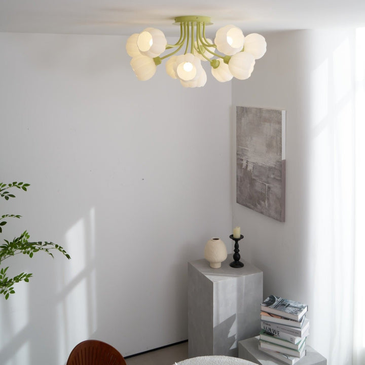 Pumpkin Matcha Ceiling Lamp - Vakkerlight