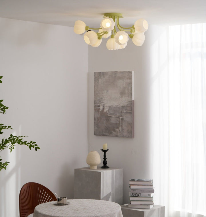 Pumpkin Matcha Ceiling Lamp - Vakkerlight