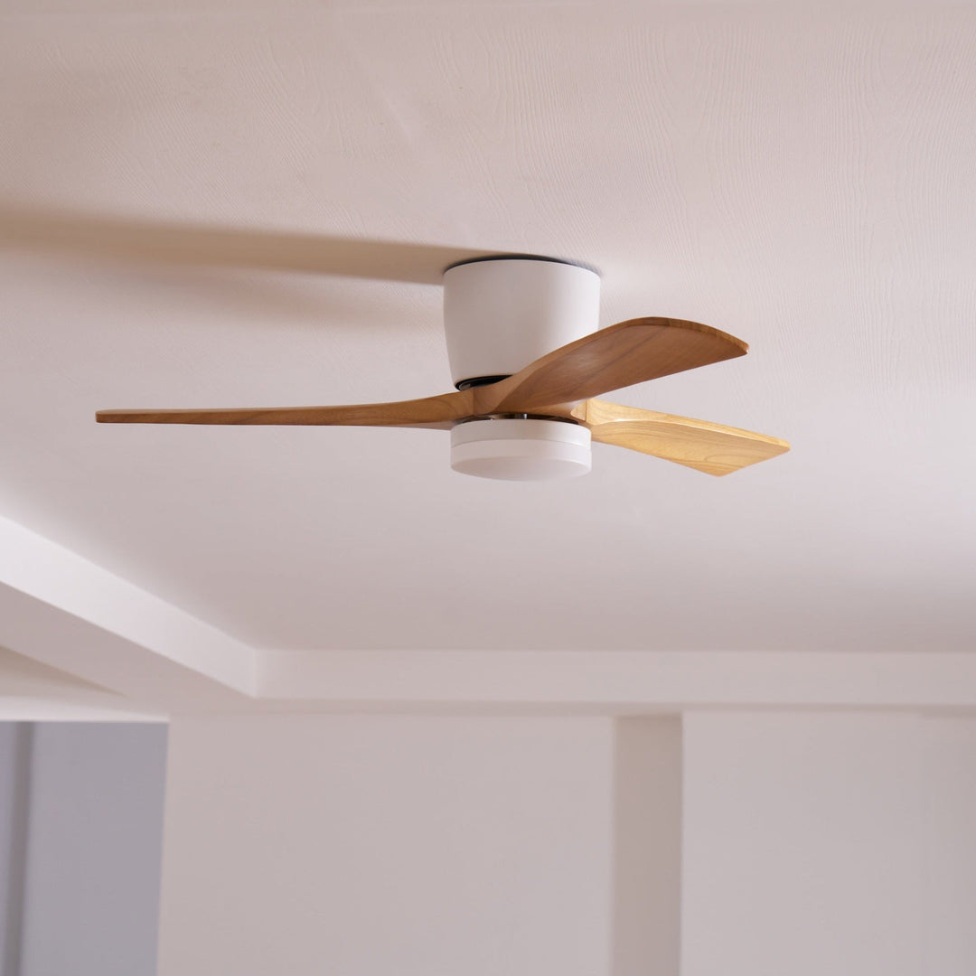 Nordic Wooden 42"/48" Ceiling Fan Light - Vakkerlight