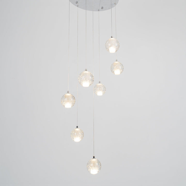 Crystal Bubbles Balls Pendant Lamp - Vakkerlight