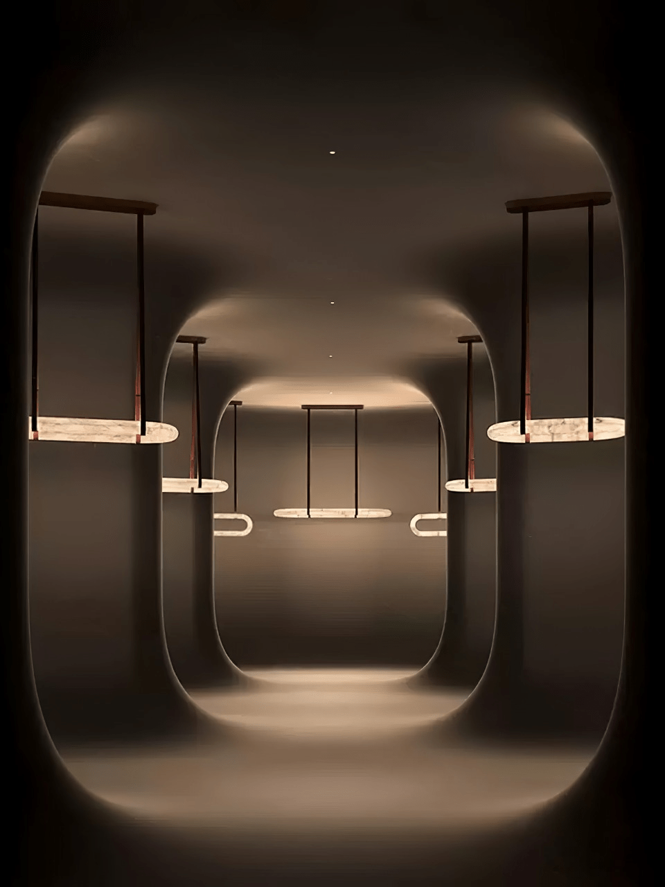Circle Alabaster Chandelier - Vakkerlight