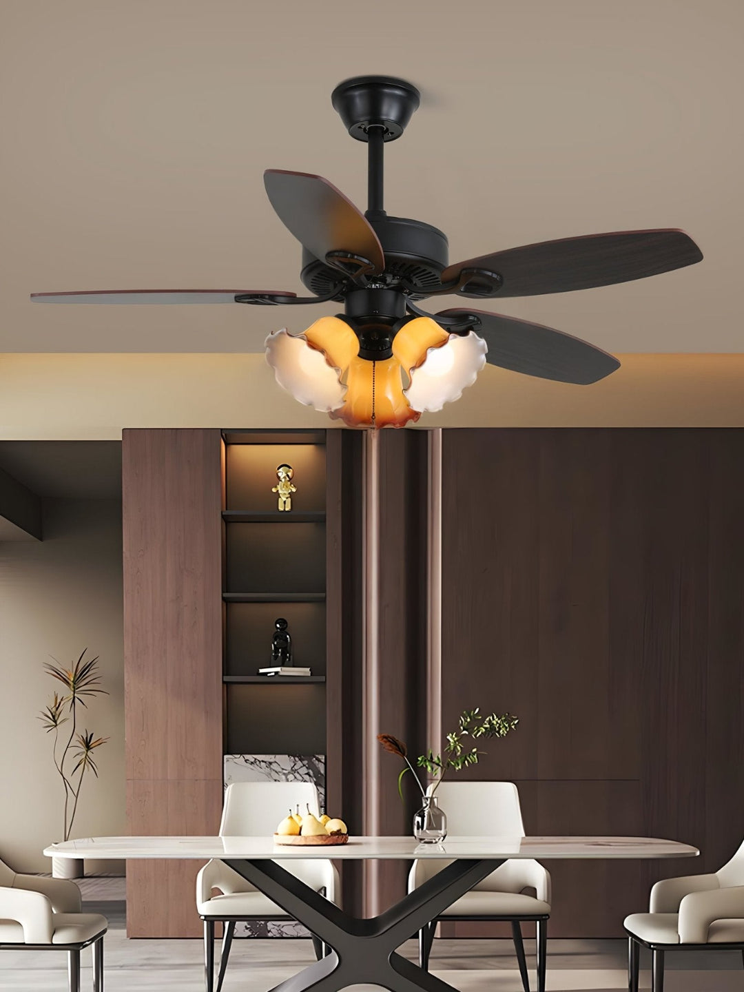 Calantha Bloom Ceiling Fan Light
