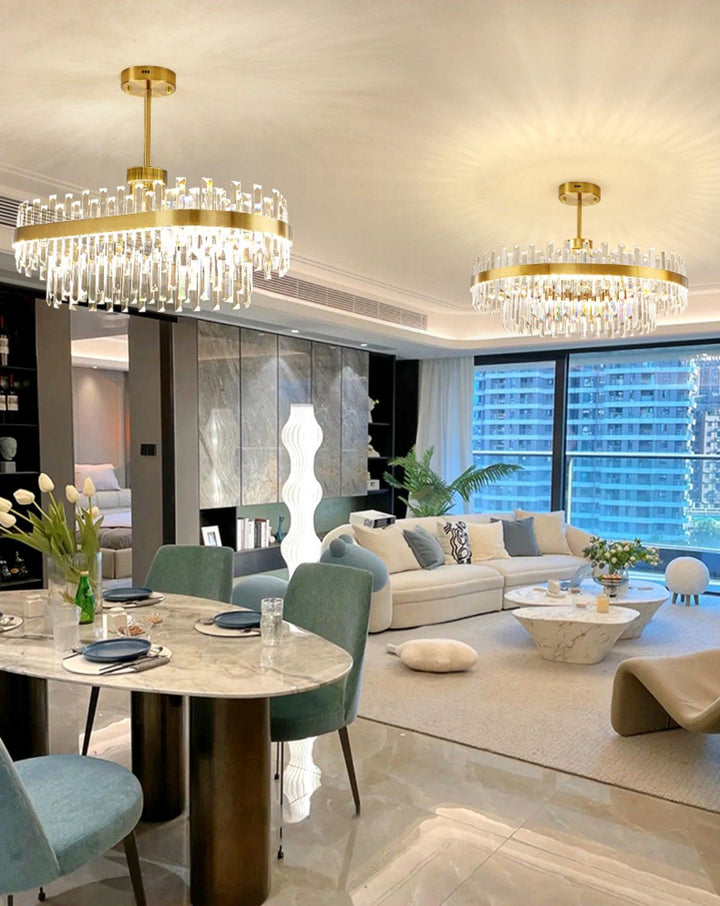 Drum Glass Chandelier - Vakkerlight