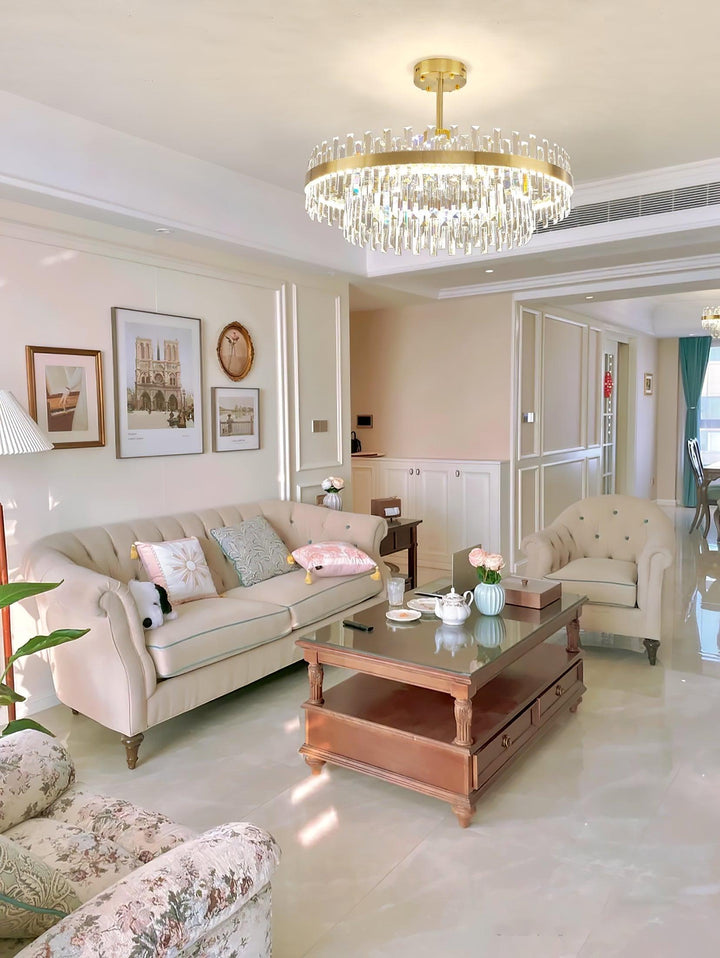 Drum Glass Chandelier - Vakkerlight