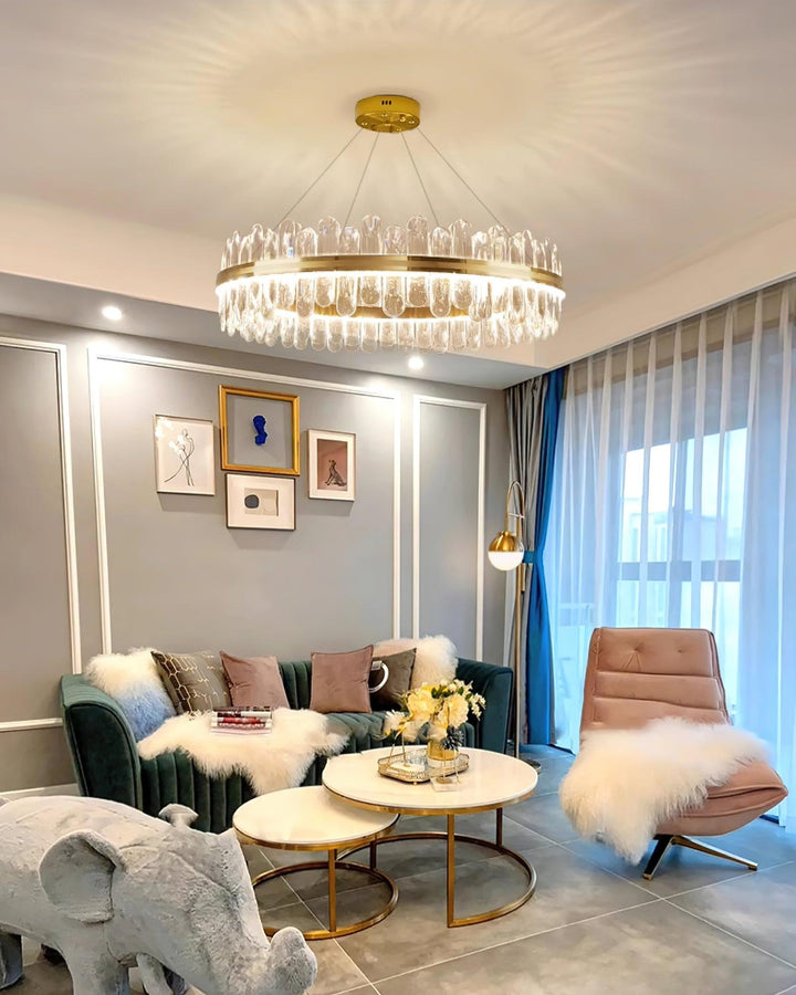 Enos Crystal Chandelier - Vakkerlight