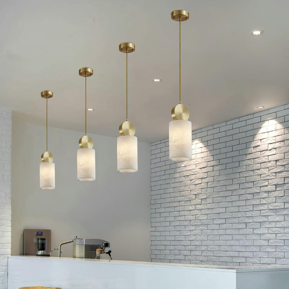 Etruscan Aabaster Pendant Light - Vakkerlight
