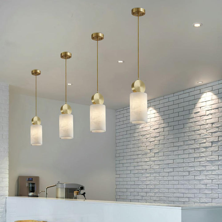 Etruscan Aabaster Pendant Light - Vakkerlight