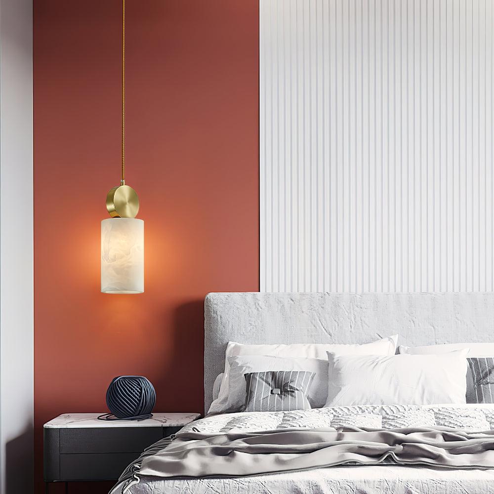 Etruscan Aabaster Pendant Light - Vakkerlight