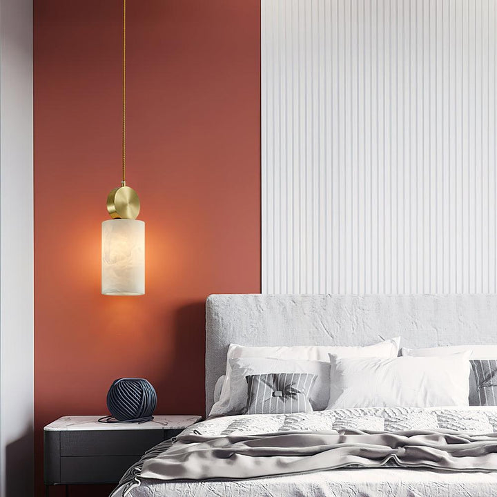 Etruscan Aabaster Pendant Light - Vakkerlight