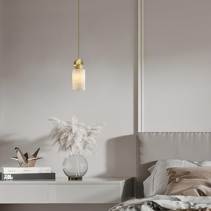 Etruscan Aabaster Pendant Light - Vakkerlight