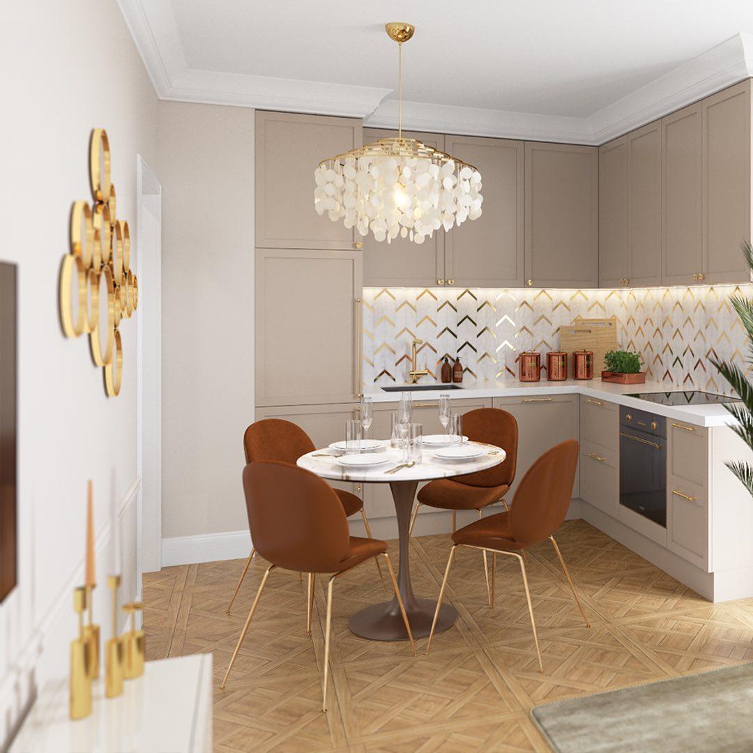 Round Shell Chandelier - Vakkerlight