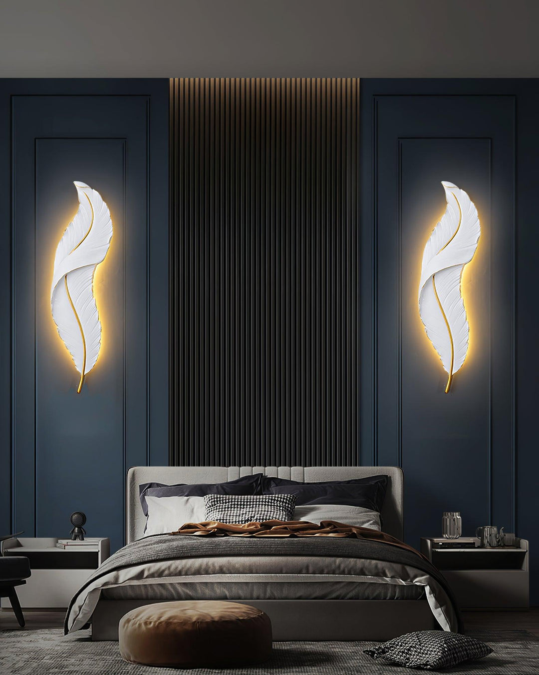 Feather Wall Lamp - Vakkerlight